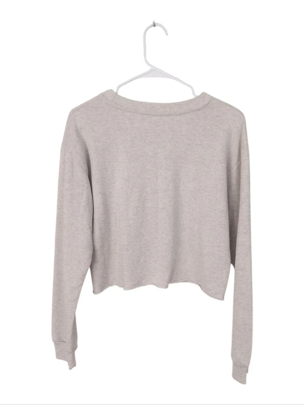 Disneys Lion King Hakuna Matata Cropped Gray Sweatshirt - Juniors Large - Picture 5 of 6